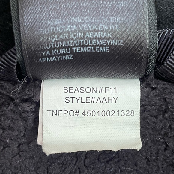 The North Face Black Teddy Jacket Cozy Fleece Stand-Up Collar Zip Up NWOT Active - Picture 10 of 14